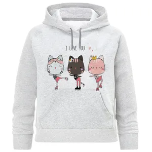 هودی دخترانه مدل گربه F743