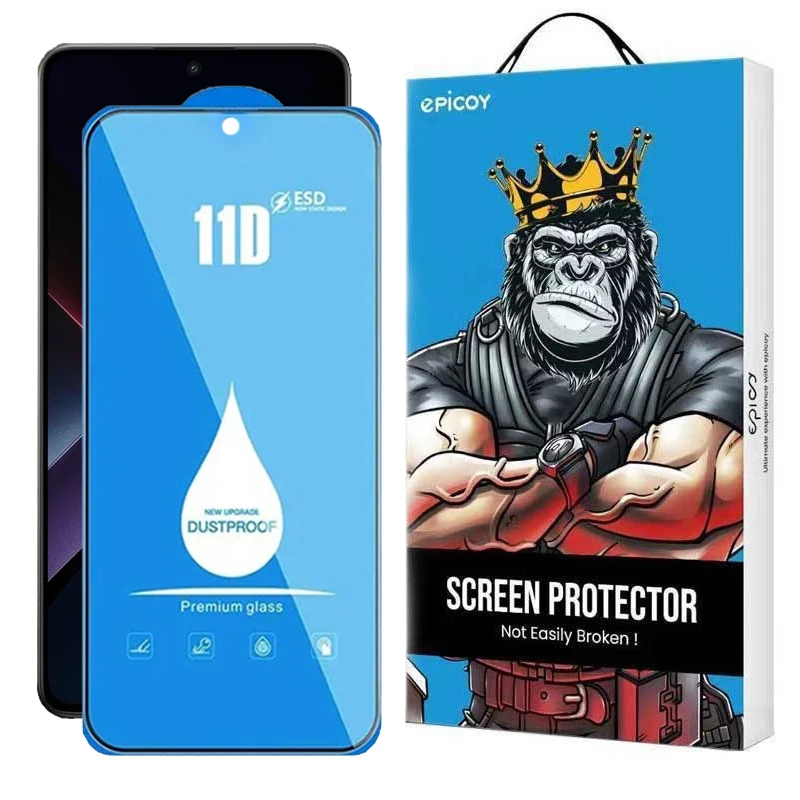 محافظ صفحه نمایش اپیکوی مدل Blue ESD مناسب برای گوشی موبایل شیائومی  Poco X7 Pro/ X6 Pro / Redmi Note 14 / Turbo 4