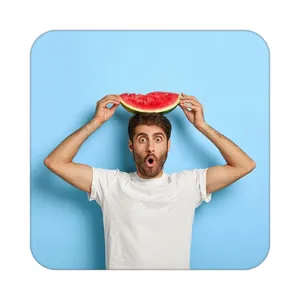 زیر لیوانی کاکتی طرح میوه مدل mp21462