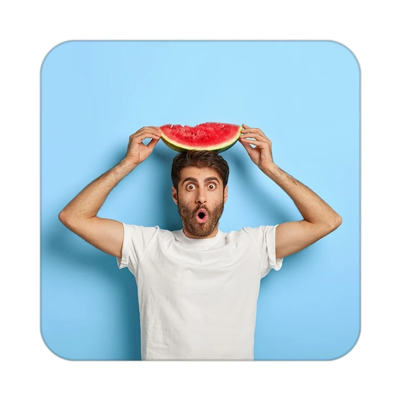 زیر لیوانی کاکتی طرح میوه مدل mp21462