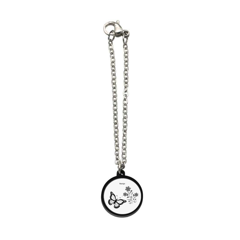 آویز ساعت زنانه ناکسیگو مدل شب تاب طرح پروانه کد AW7279 آویز ساعت زنانه ناکسیگو مدل شب تاب طرح پروانه کد AW7279