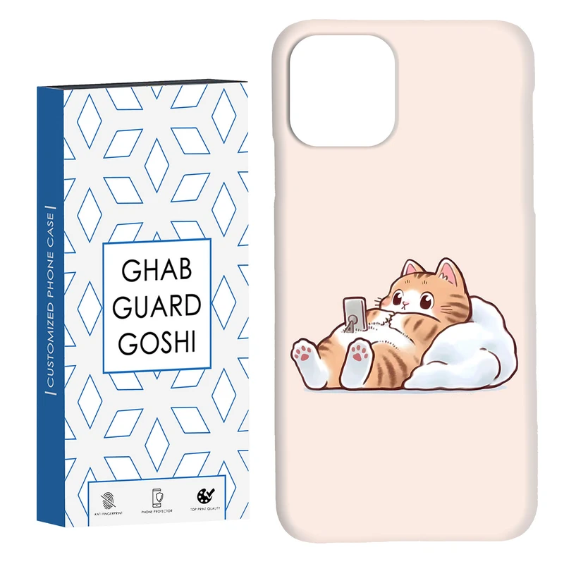 کاور قاب گارد گوشی طرح گربه کد Dimo-682 مناسب برای گوشی موبایل اپل IPHONE 11 PRO MAX