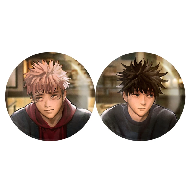 پیکسل خندالو مدل ایتادوری و مگومی انیمه جوجوتسو کایزن Jujutsu Kaisen کد A226 مجموعه 2 عددی