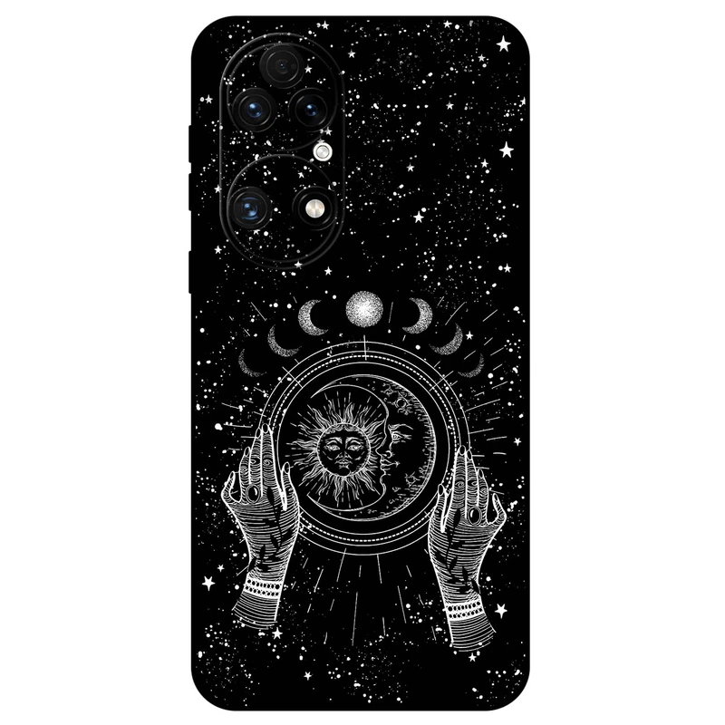 کاور مگافون طرح ماه و خورشید مدل 1892 مناسب برای  گوشی موبایل هوآوی P50 / P50E 