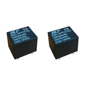 رله 12 ولت 10 آمپر اچ کا اف مدل JQC-3FP بسته 2 عددی