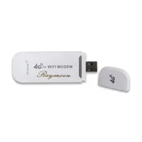 مودم سیم&zwnj;کارتی 4G قابل حمل رایمون مدل LTE-4G با اتصال USB و وای&zwnj;فای، پشتیبانی از 10 دستگاه و سرعت دانلود 150 مگابیت بر ثانیه