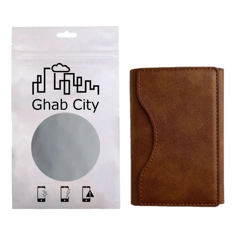 جاکارتی موبایل قاب سیتی مدل مگ سیف چرم کد 01