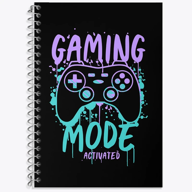 دفتر لغت 50 برگ خندالو طرح Game کد F2737