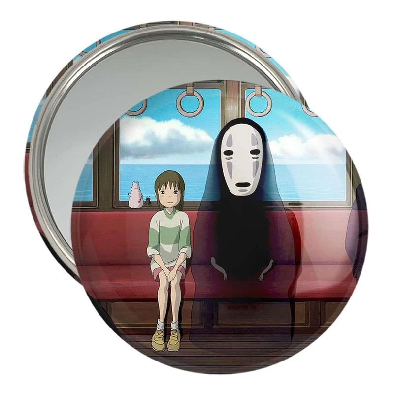 آینه جیبی خندالو طرح انیمه شهر اشباح کد 4883