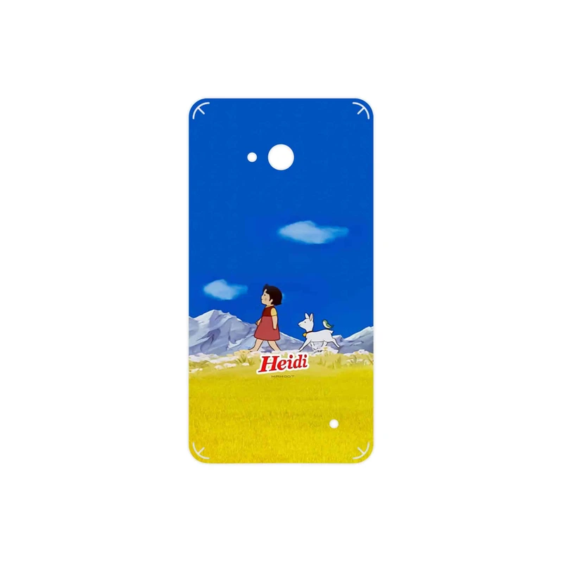 برچسب پوششی ماهوت مدل Heidi Girl of the Alps مناسب برای گوشی موبایل مایکروسافت Lumia 640