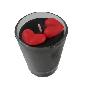 شمع لیوانی مدل قلب 2