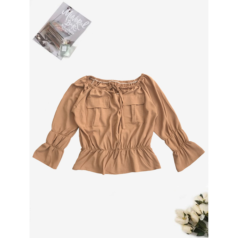 بلوز آستین بلند زنانه تویین مدل T-200-4