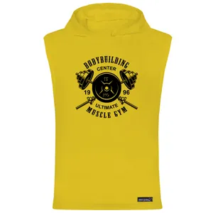 تاپ کلاه دار مردانه 27 مدل بدن سازی کد WN985