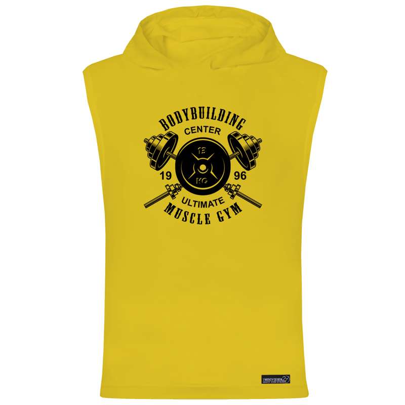 تاپ کلاه دار مردانه 27 مدل بدن سازی کد WN985