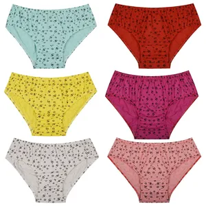 شورت زنانه دکسونری مدل نخی رنگ 125011750  بسته 6 عددی