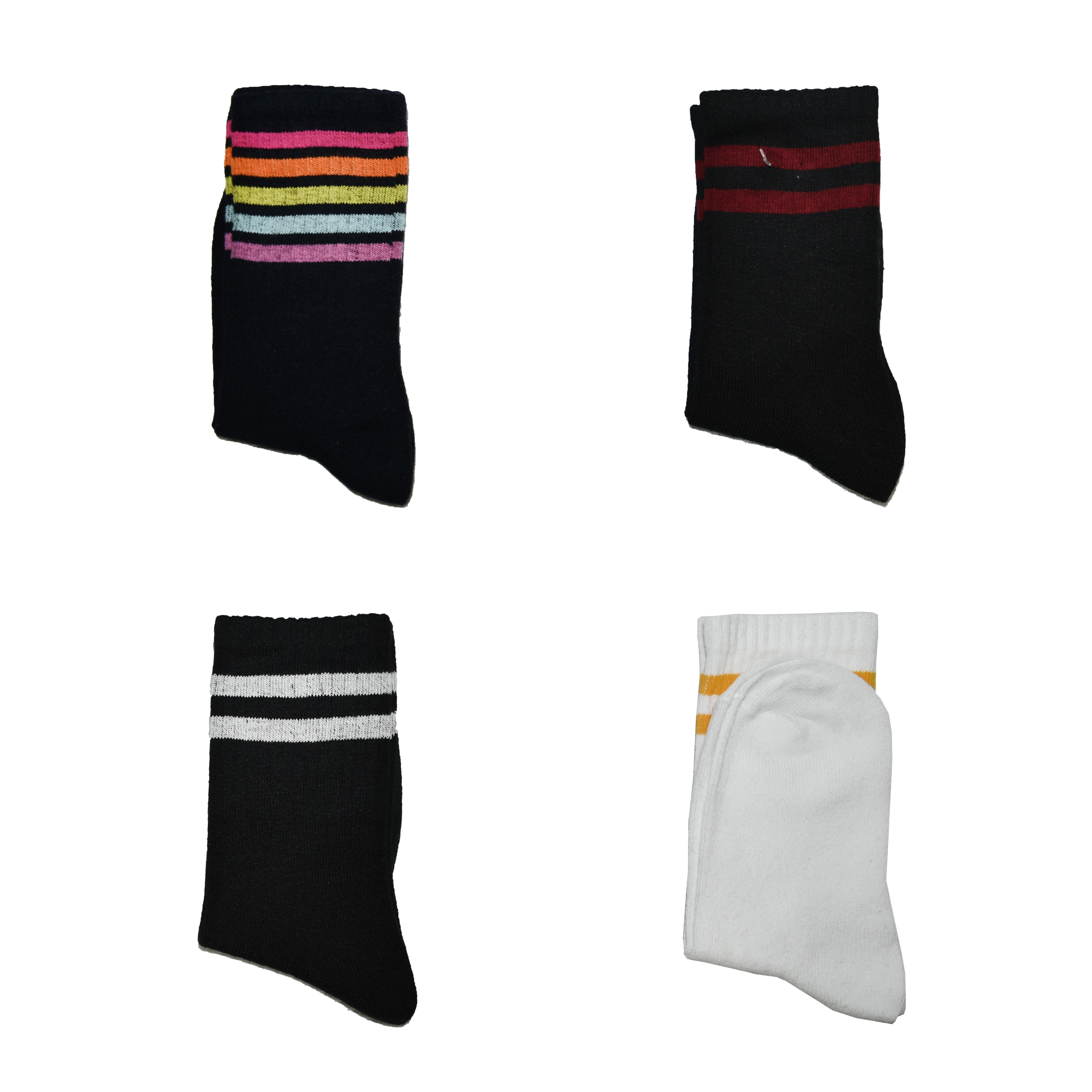 جوراب دخترانه ایکس میل مدل 5202 مجموعه 4 عددی 