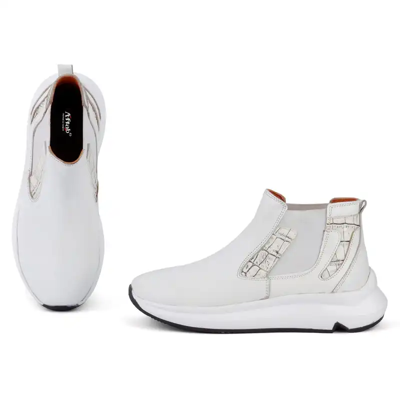 نیم بوت زنانه پاتن چرم آفتاب مدل S7