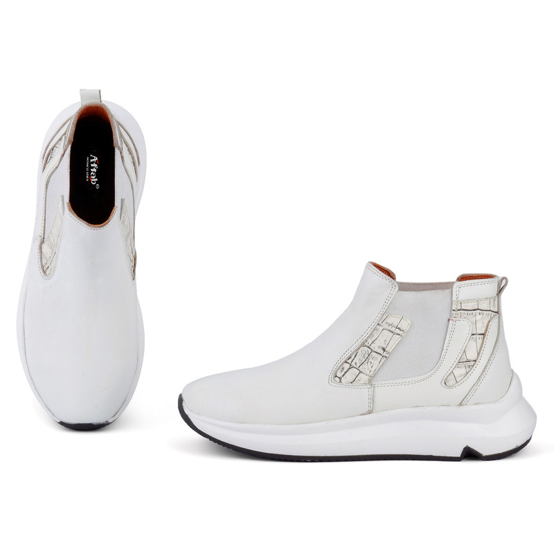 نیم بوت زنانه پاتن چرم آفتاب مدل S7