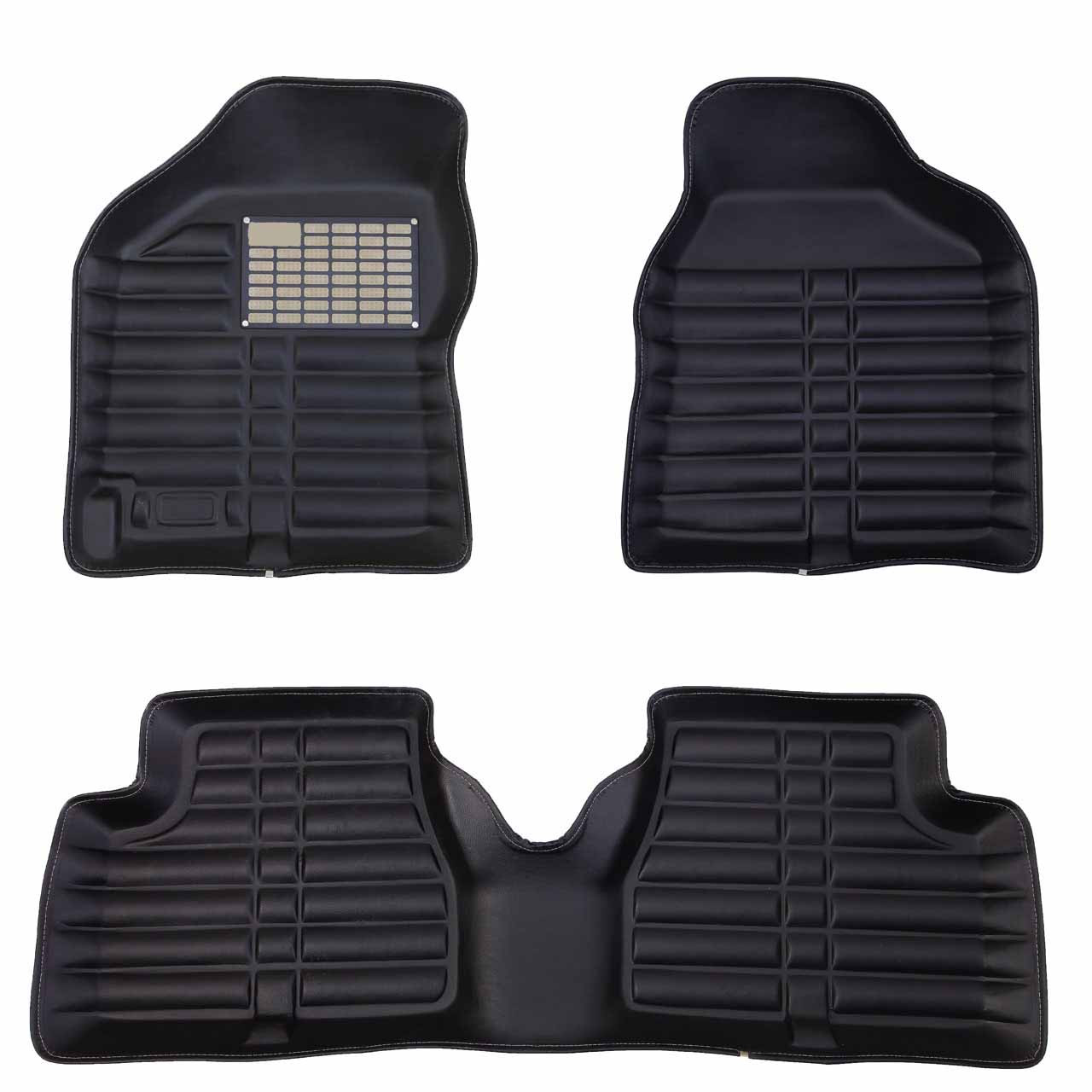 کفپوش سه بعدی خودرو مدل LS مناسب برای کوئیک به همراه کفپوش صندوق