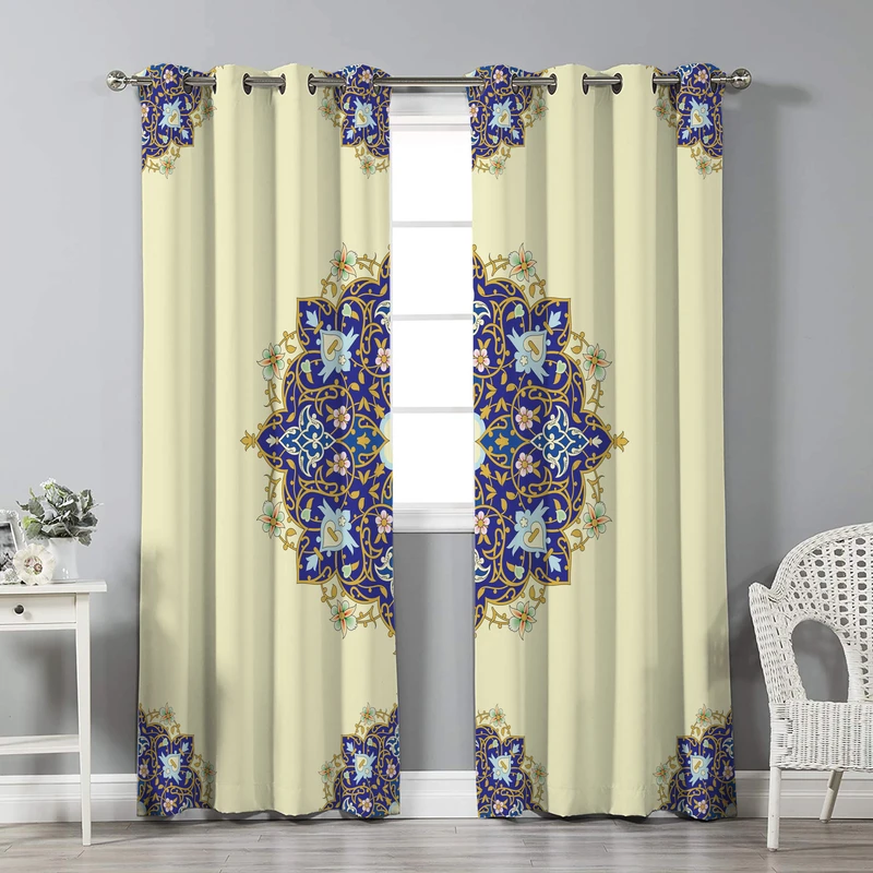 پرده نیروانا مدل pl2698 سایز 280 × 140 سانتی متر