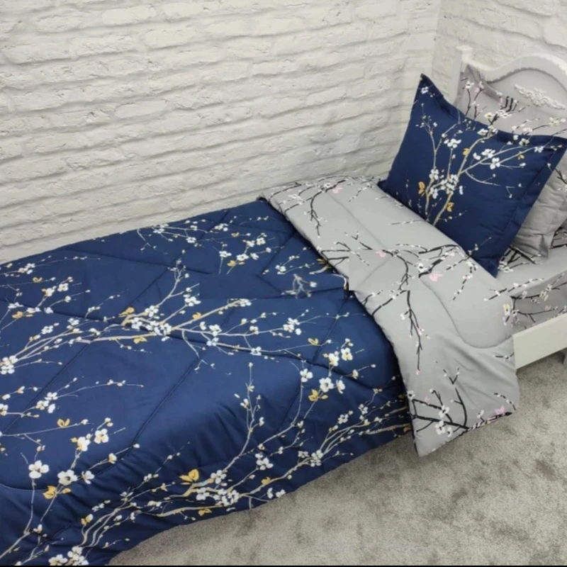 سرویس خواب 1 نفر 4 تکه مدل شکوفه niki120