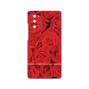 MAHOOT Red-Flower Cover Sticker for Samsung Galaxy Note20