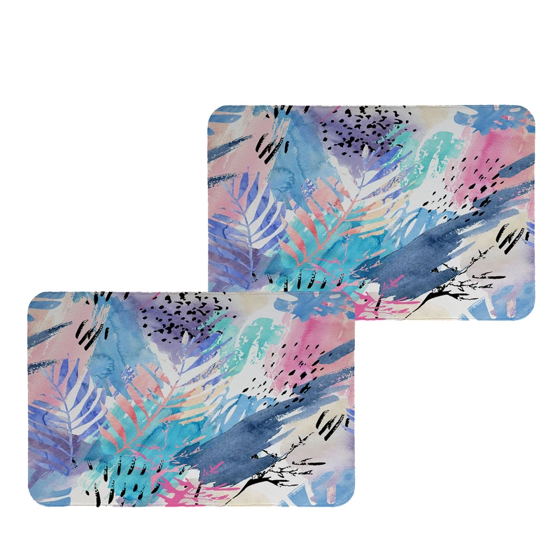 زیربشقابی طرح برگ کد 9119 بسته 2 عددی 