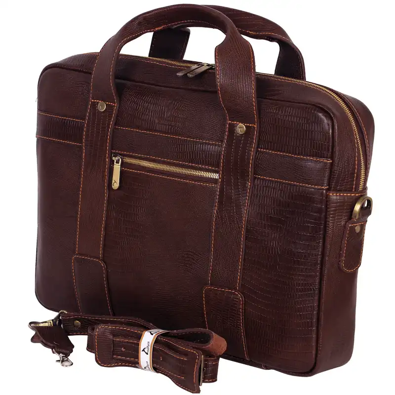 کیف اداری چرم بارز مدل DL72.LIZARD