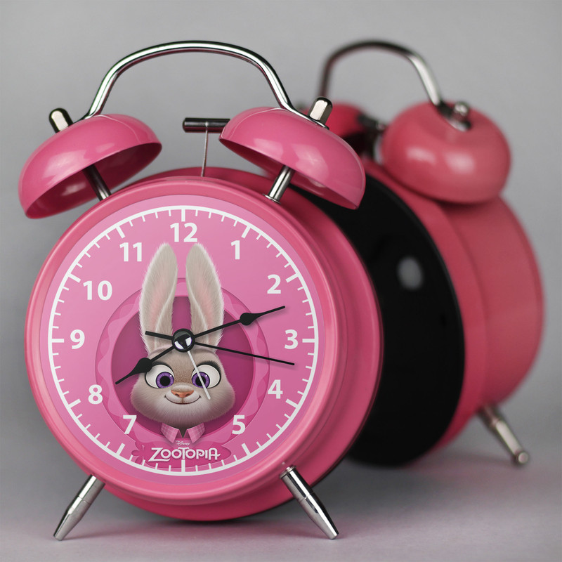 ساعت رومیزی طرح انیمیشن زوتوپیا Zootopia کد 10063