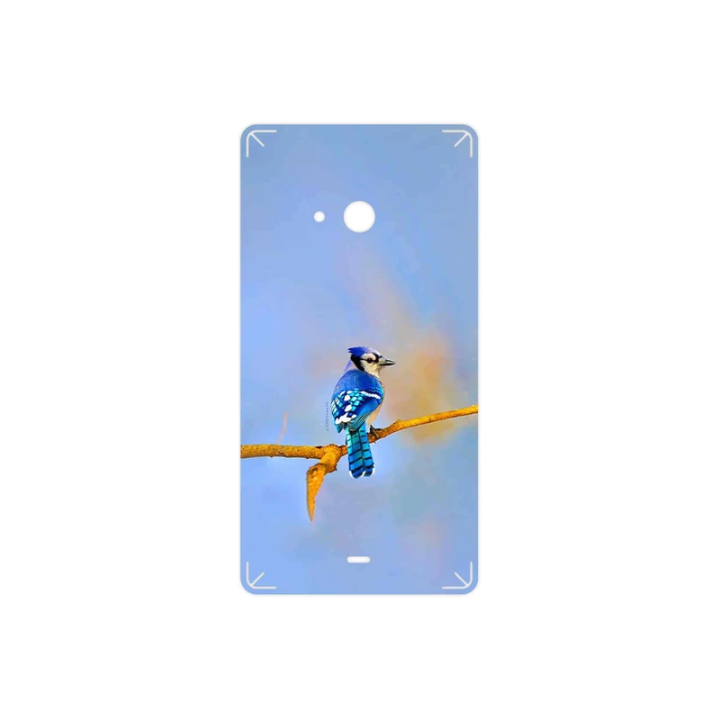 برچسب پوششی ماهوت مدل Cyanocitta cristata مناسب برای گوشی موبایل مایکروسافت Lumia 540