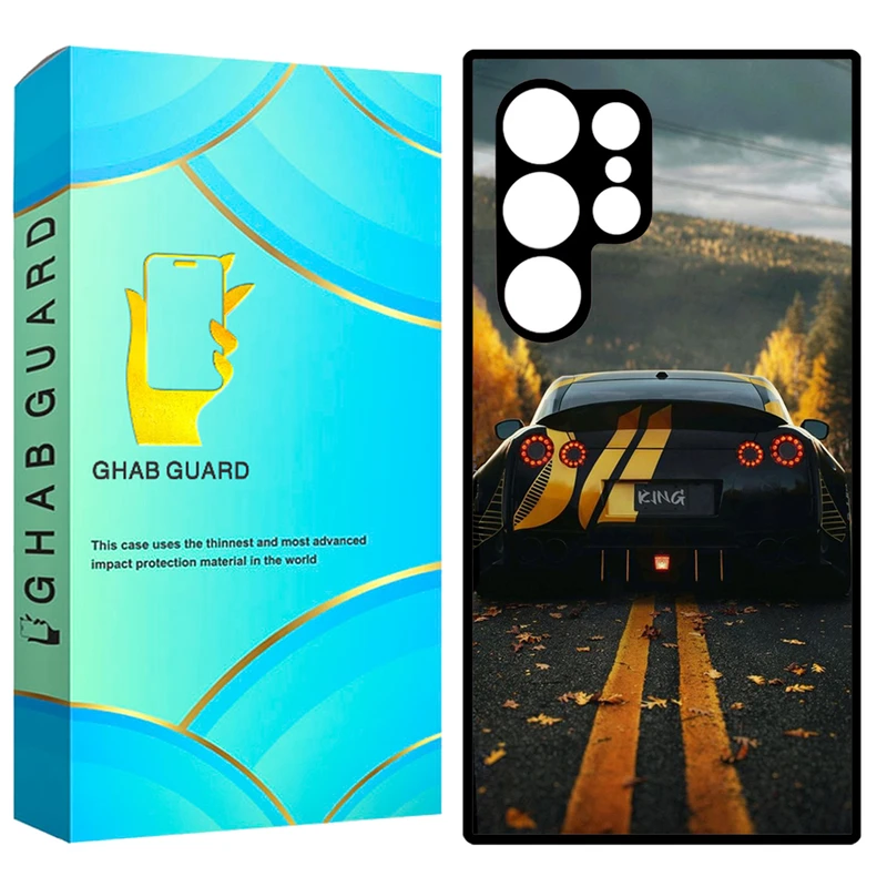 کاور قاب گارد طرح ماشین مدل GCHPS23U مناسب برای گوشی موبایل سامسونگ Galaxy S23 Ultra 5G