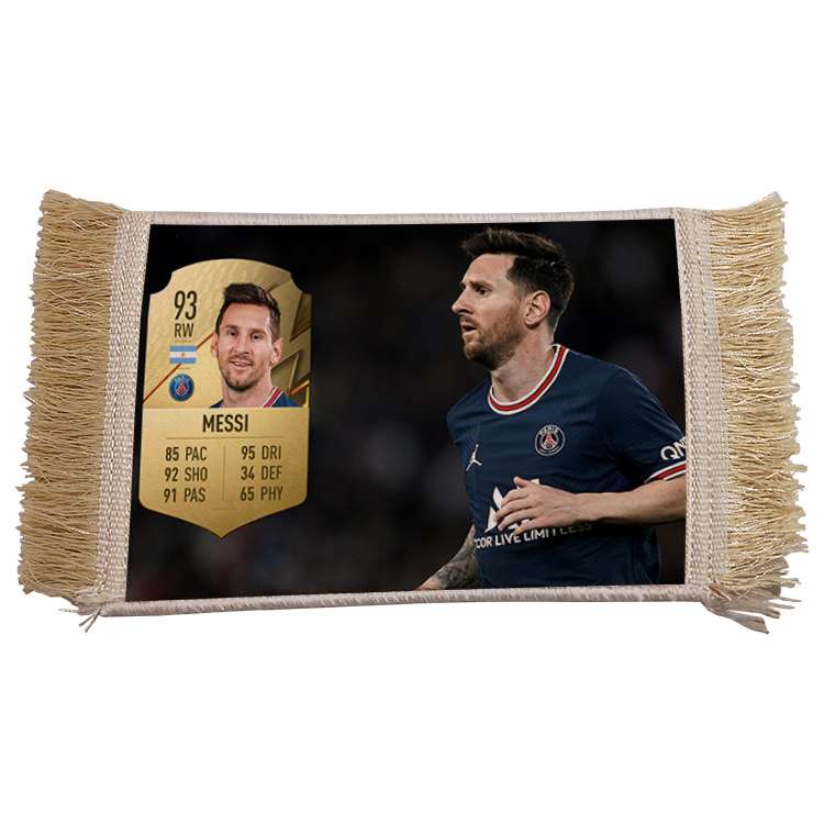 فرش ماشینی دیوارکوب مدل مسی کد 4