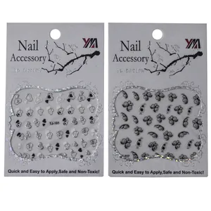 استیکر طراحی ناخن مدل TJ-101 - TJ-117 بسته 2 عددی
