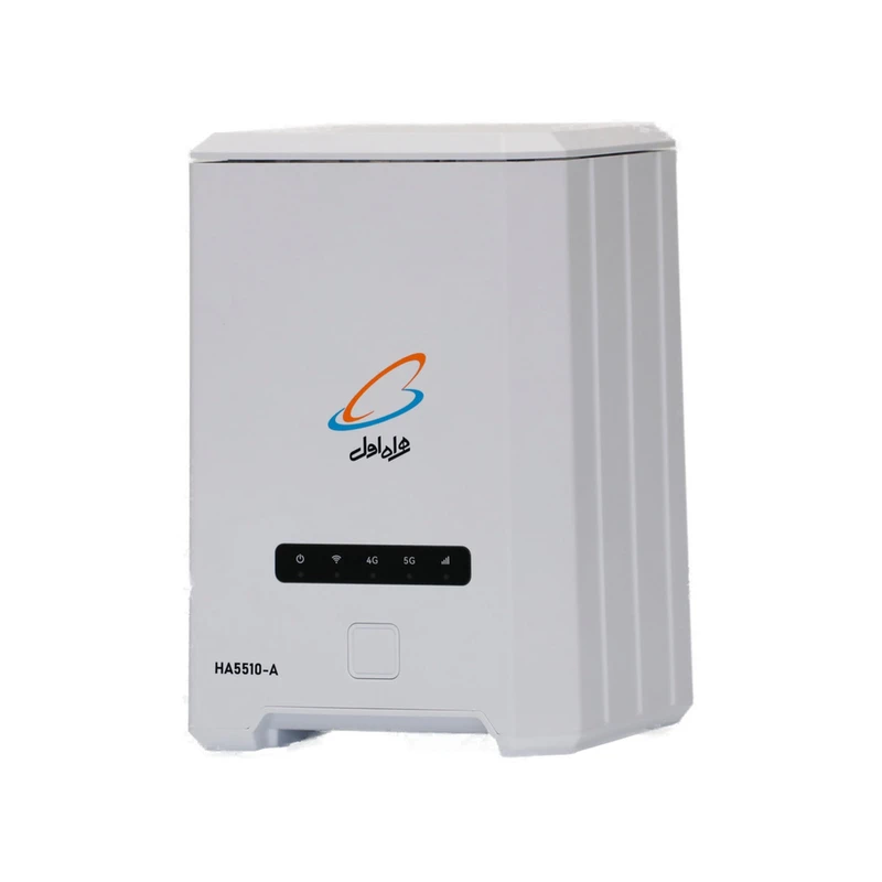 مودم 5G همراه اول مدل HA5510-A به همراه کارت فعال‌سازی سیم‌کارت اعتباری و 600 گیگابایت اینترنت هدیه 180 روزه