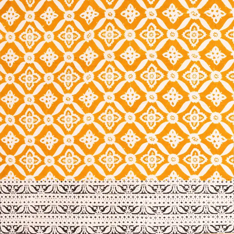 رومیزی چاپ دستی طرح خواجو