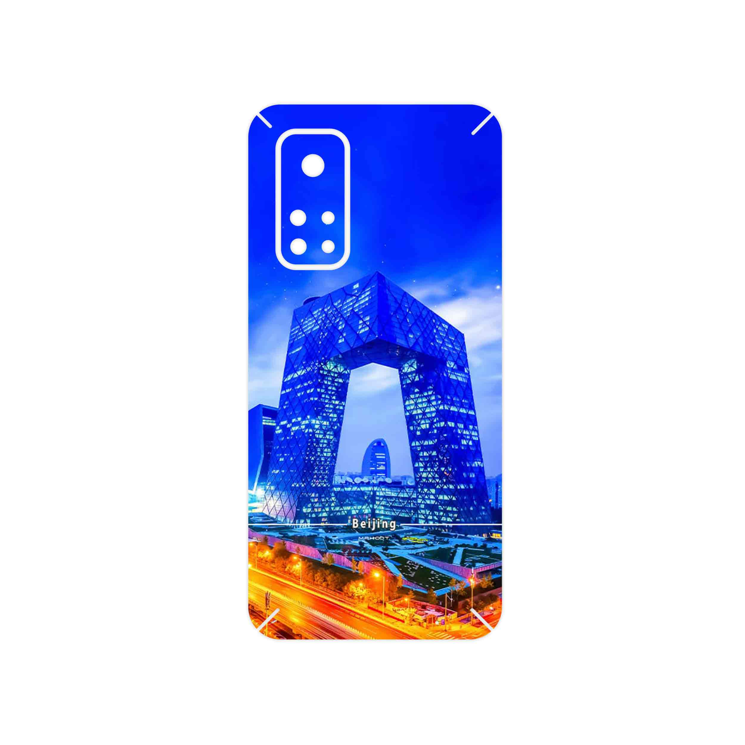 برچسب پوششی ماهوت مدل Beijing city مناسب برای گوشی موبایل شیائومی Mi 10T 5G