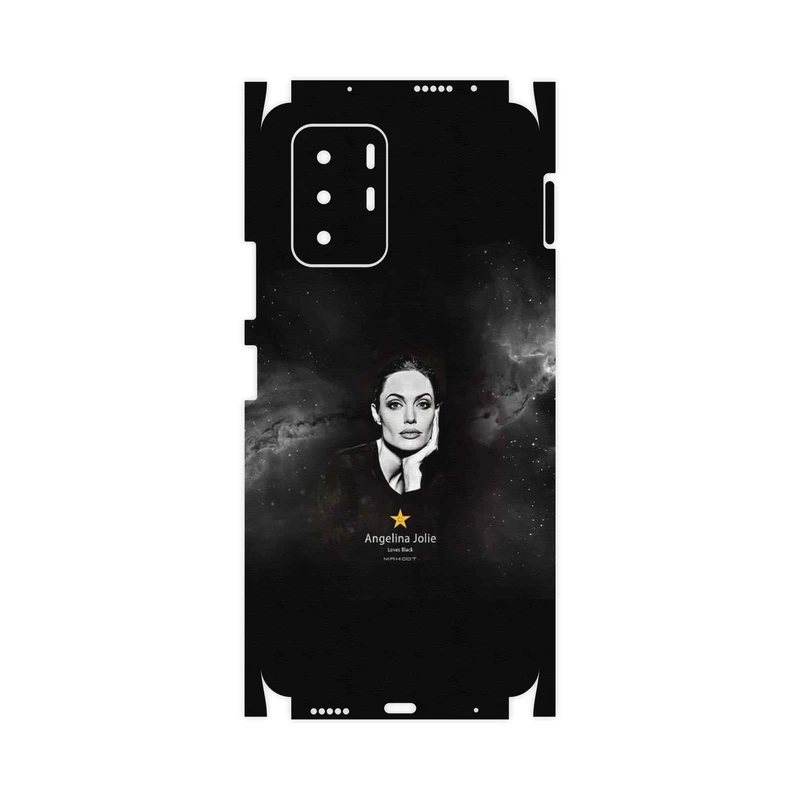 برچسب پوششی ماهوت مدل Angelina Jolie-FullSkin مناسب برای گوشی موبایل شیائومی Redmi Note 10 Pro (China)