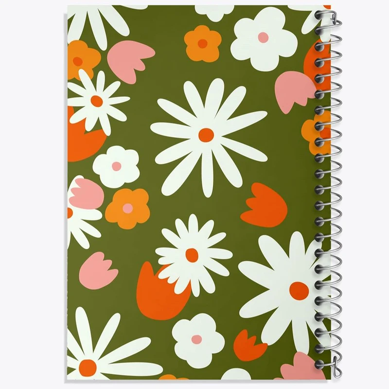 دفتر نقاشی 50 برگ خندالو مدل گل گلی کد 29008