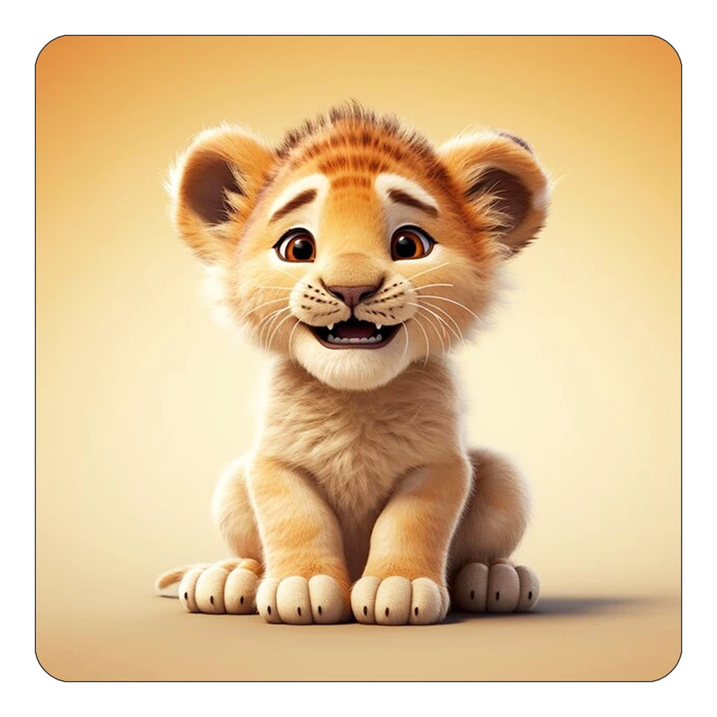 مگنت کاکتی طرح حیوانات کارتونی مدل mp27294