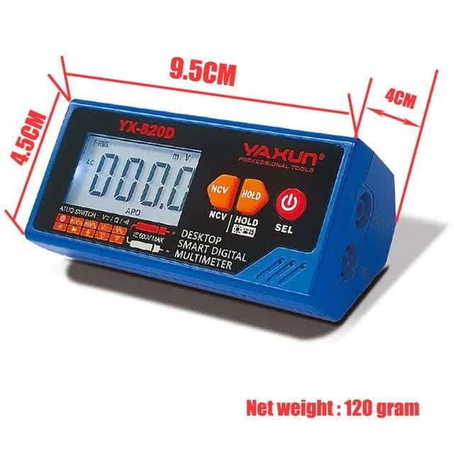 مولتی متر دیجیتال یاکسون مدل YX-820D