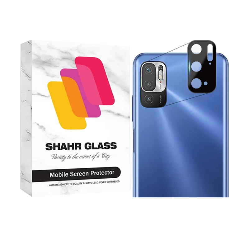 محافظ لنز دوربین  شهر گلس مدل FULLENSS مناسب برای گوشی موبایل شیائومی Poco M3 Pro 4G / Poco M3 Pro 5G / Redmi Note 11 SE