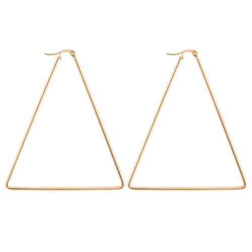 گوشواره زنانه طرح مثلث کد 1231