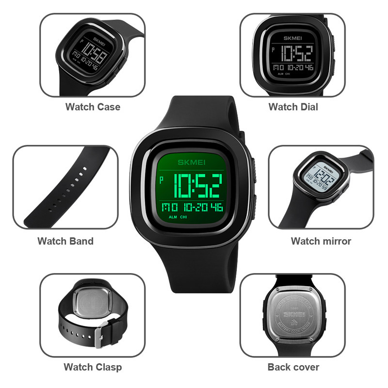 ساعت مچی دیجیتال اسکمی مدل 1580M