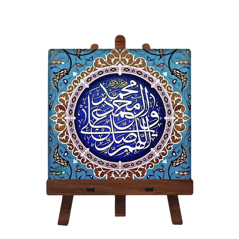 کاشی مبین ایده مدل حضرت محمد (ص) cm10 کد 576 به همراه پایه