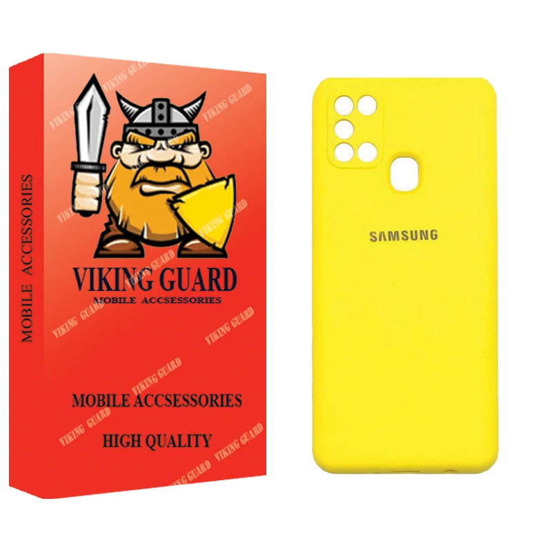 کاور وایکینگ گارد مدل سیلیکونی مناسب برای گوشی موبایل سامسونگ Galaxy A21s
