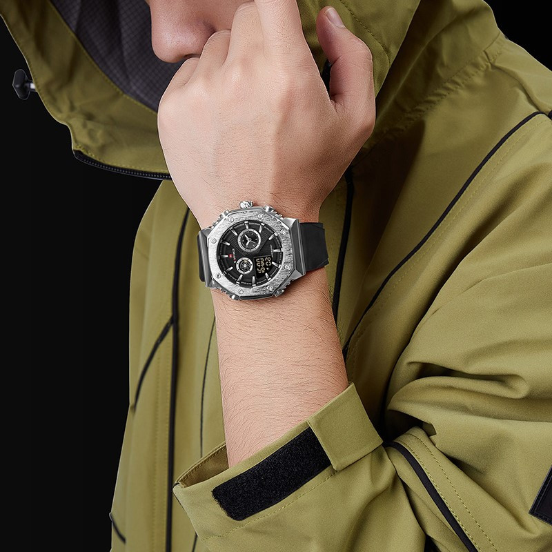 ساعت مچی عقربه‌ای مردانه نیوی فورس مدل NF9216SBB