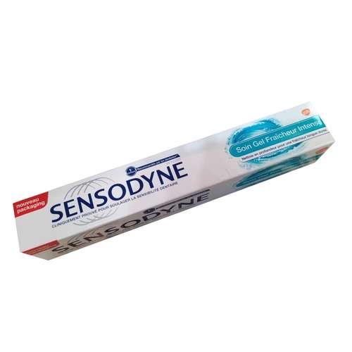 خمیر دندان سنسوداین مدل Soin Gel وزن 75 گرم