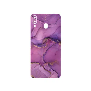 MAHOOT Purple Marble Cover Sticker for Samsung Galaxy M20