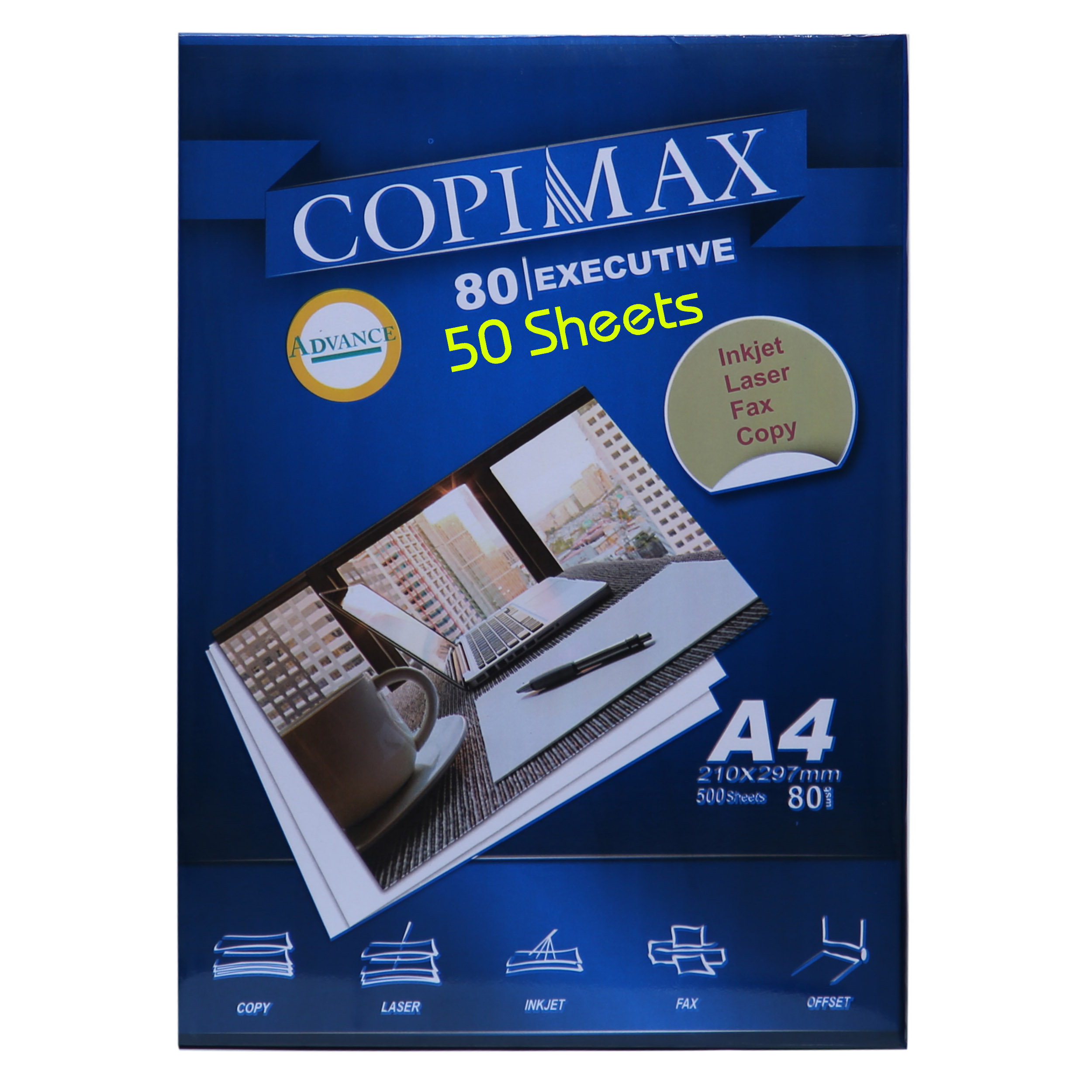 کاغذ A4 کپی مکس کد 016 بسته 90 عددی