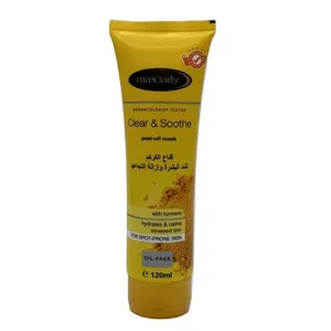 ماسک صورت مکس لیدی مدل زردچوبه حجم 120 میلی لیتر